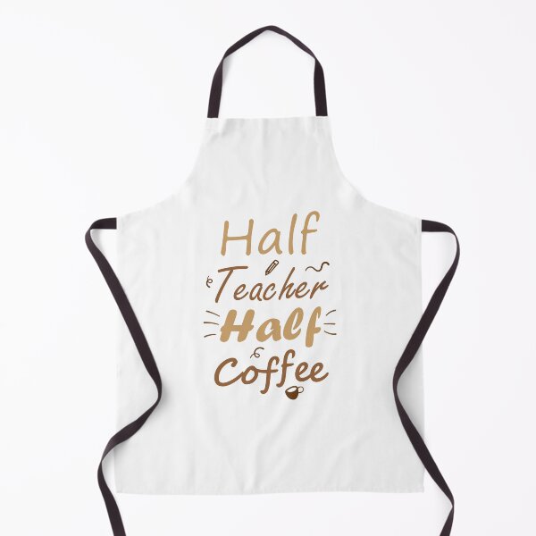 Item preview, Half Teacher Half Coffee designed and sold by bolkibox.