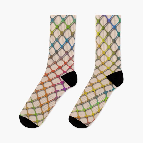 Item preview, Rainbow Fishnets designed and sold by BareBeauty.