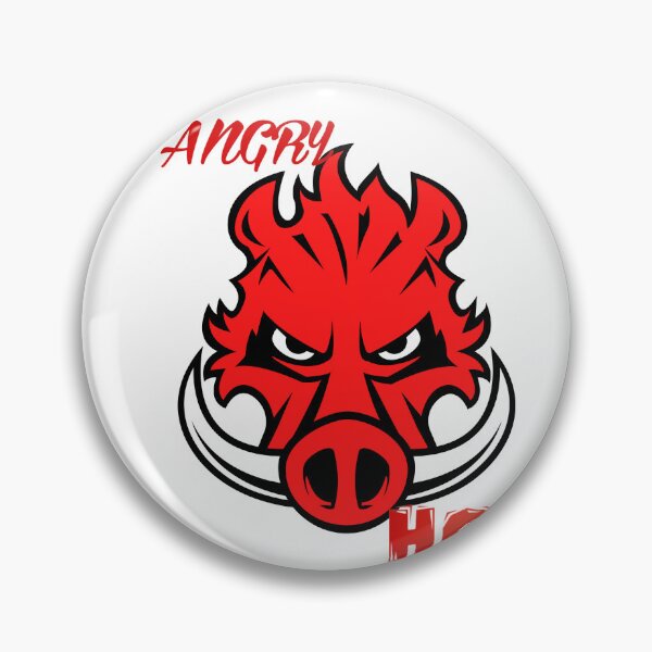 Item preview, Angry Wild Hog Cartoon Boar Funny Animal Pig Head designed and sold by RachodShop.