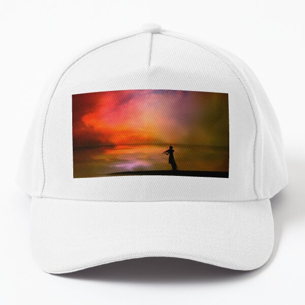 Ocean Violinist Baseball Cap