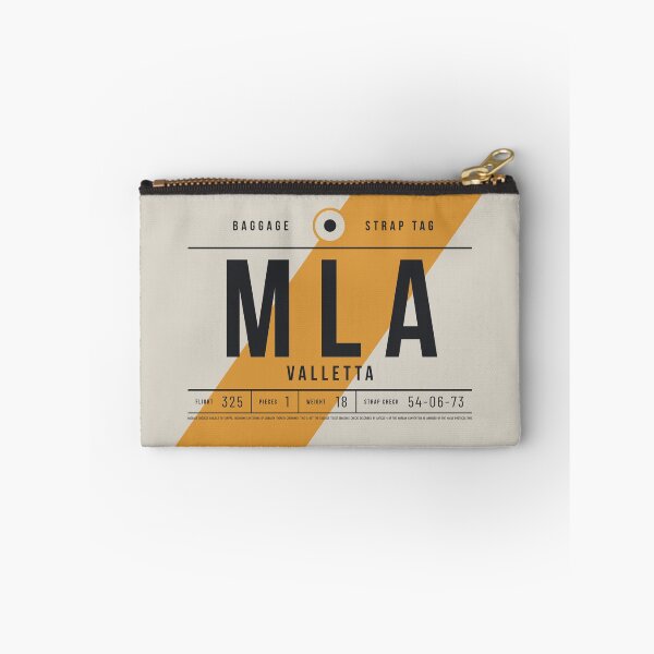Item preview, Luggage Tag E - MLA Valletta Malta designed and sold by VoodooCircus.