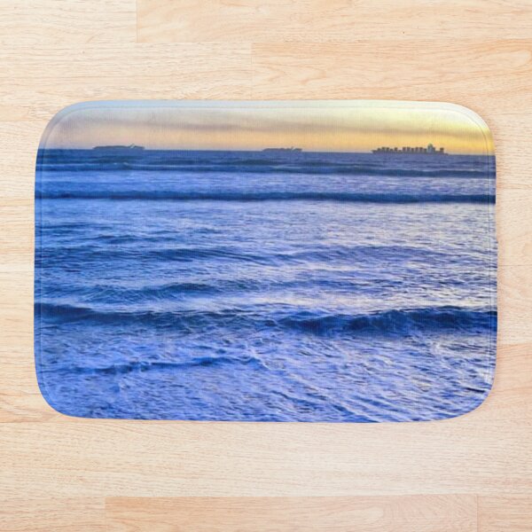 Item preview, Blue Ocean Waters and Ships On the Far View designed and sold by lets-travel.