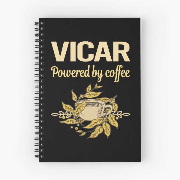 Item preview, Powered By Coffee Vicar designed and sold by cossinulsesj.
