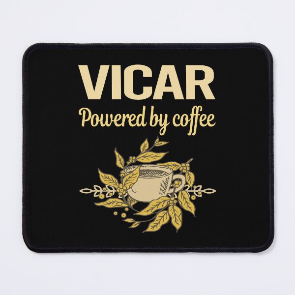 Item preview, Powered By Coffee Vicar designed and sold by cossinulsesj.
