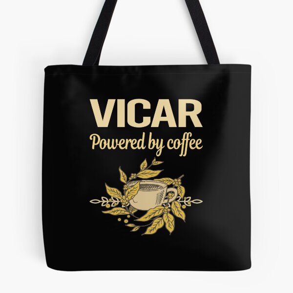Item preview, Powered By Coffee Vicar designed and sold by cossinulsesj.