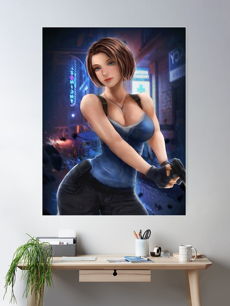 Jill Valentine Resident Evil 3 Remake Poster for Sale by Sephir