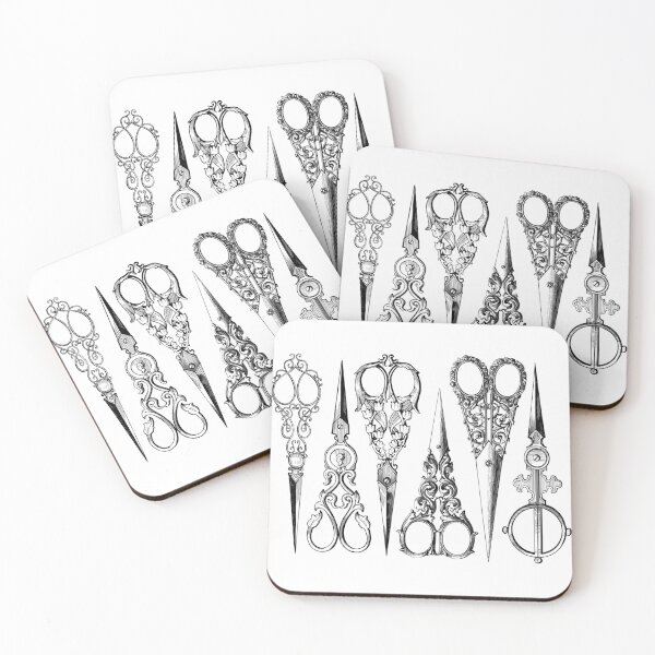 Item preview, Victorian Vintage Hairstylist Shears designed and sold by Nicole Creates.