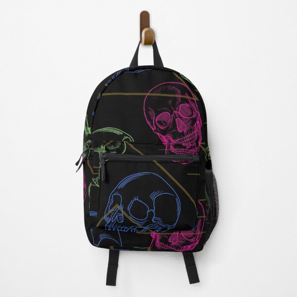 Item preview, Neon Skulls Abstract designed and sold by Simplex-Designs.