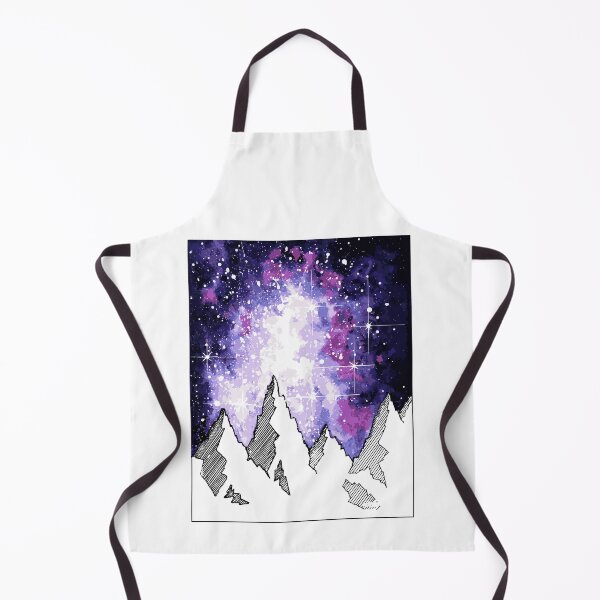 Item preview, Snowy rocks against the backdrop of a star cluster designed and sold by youartyouself.