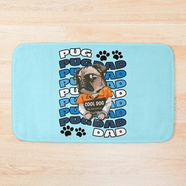 Item preview, Pug Dad Cool Dog Pug Pugger Pug Owner Pug With Glasses designed and sold by to-esu.