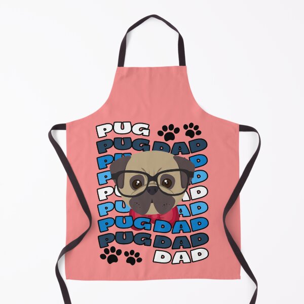 Item preview, Pug Dad Nerd Pug Nerdy Dog Cute Pug Pug Pugger Pug Owner Pug With Glasses designed and sold by to-esu.