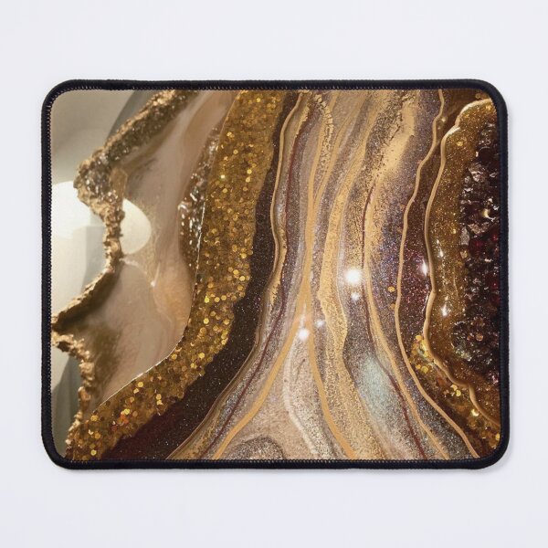 Item preview, cranberry, beige and gold marble print designed and sold by HadeeeeL.