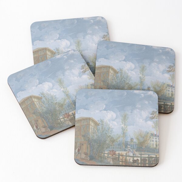Item preview, 18th century calm garden scene designed and sold by Yviemakes.