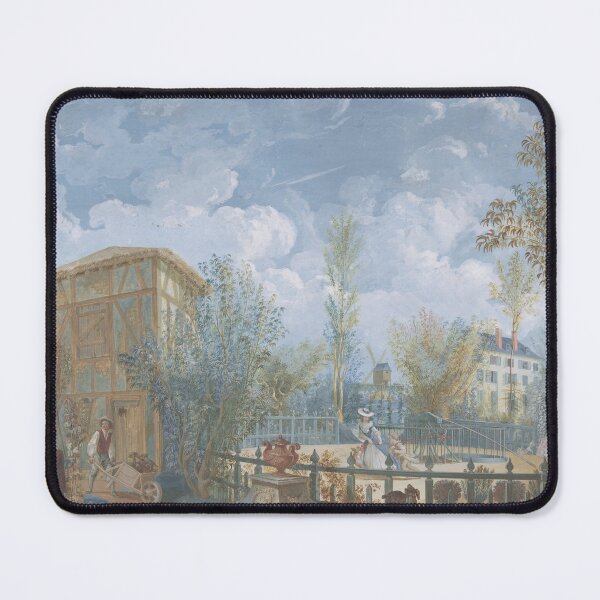 Item preview, 18th century calm garden scene designed and sold by Yviemakes.