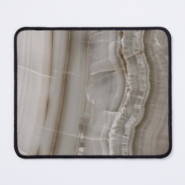 Item preview, white, gray and cream marble print designed and sold by HadeeeeL.