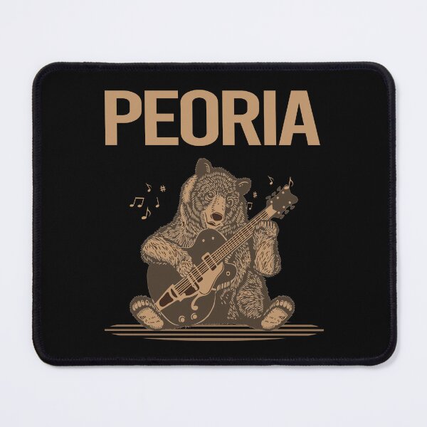 Item preview, Bear With Guitar Peoria designed and sold by hurseslossb.