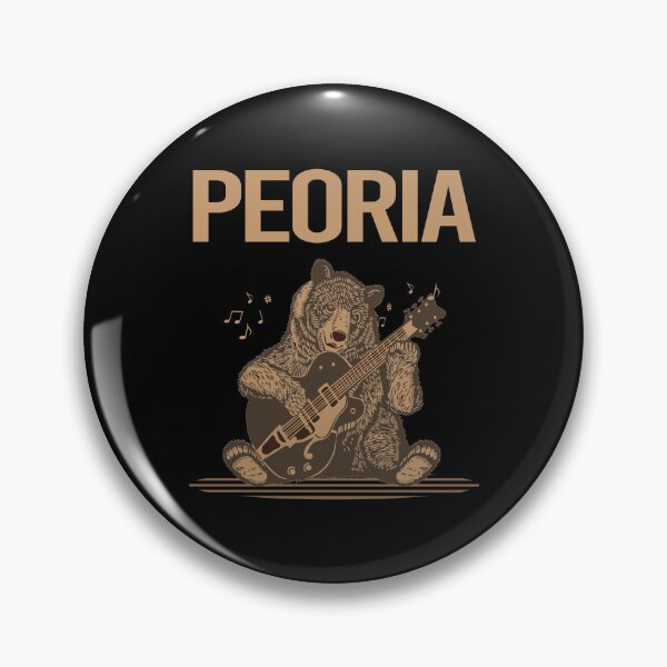 Item preview, Bear With Guitar Peoria designed and sold by hurseslossb.