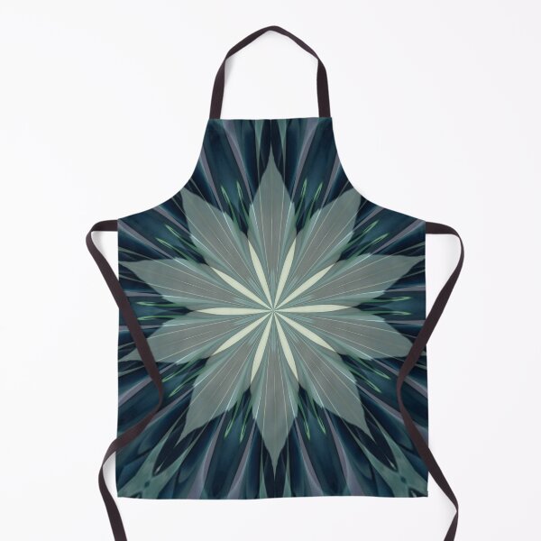 Artikelvorschau, Atemberaubendes Blumenstern-Kreis-Muster-Blau entworfen und verkauft von taiche.