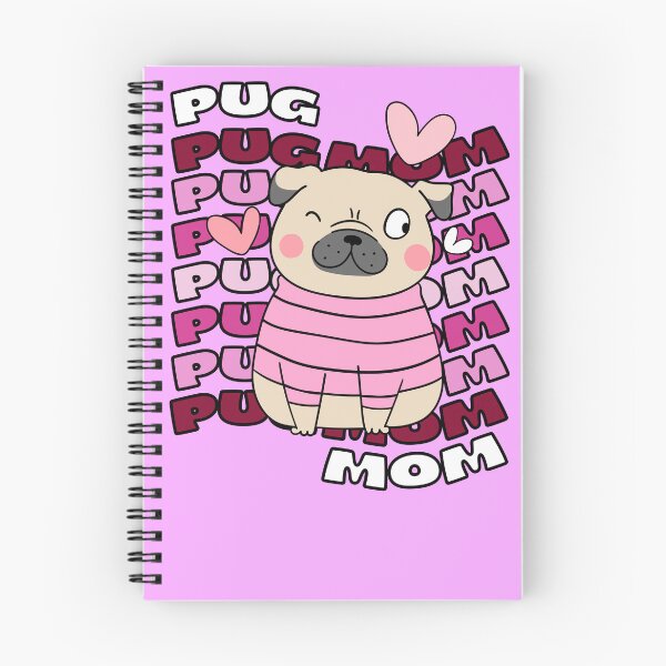 Item preview, Pug Mom Mom of Pug Pug Mother Cute Pug Pugger Pug Owner  designed and sold by to-esu.