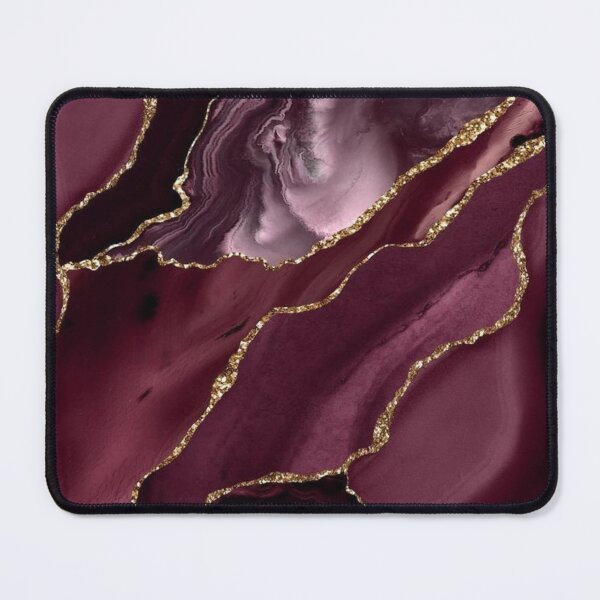 Item preview, purple shades and gold streaks marble print designed and sold by HadeeeeL.