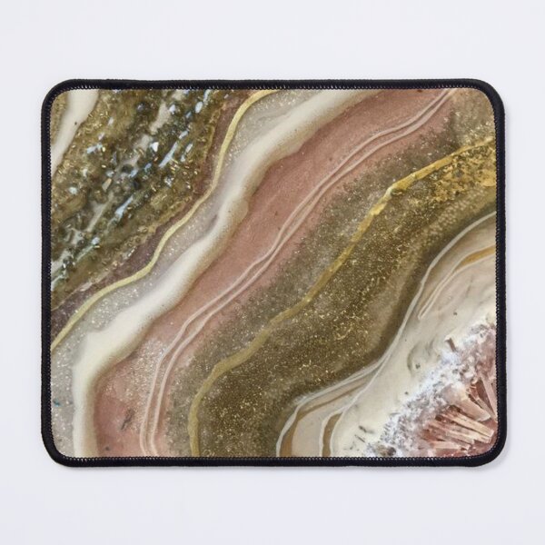 Item preview, Green and pink nude colors marble print designed and sold by HadeeeeL.