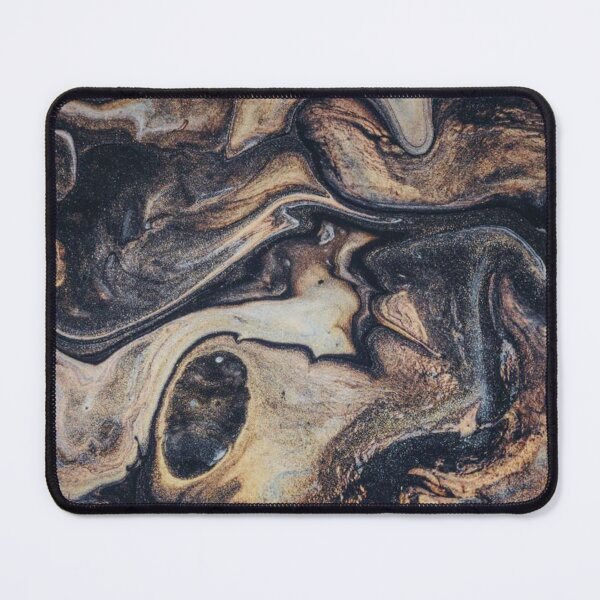 Item preview, Blue and neutrals marble print designed and sold by HadeeeeL.