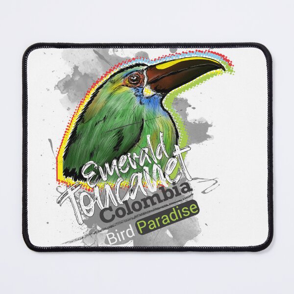 Item preview, Emerald Toucanet found in the humid forests of Colombia designed and sold by plumasycantos.