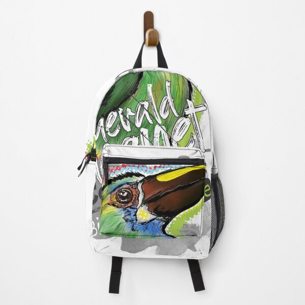 Item preview, Emerald Toucanet  found in the humid forests of Colombia designed and sold by plumasycantos.