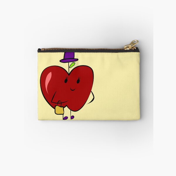 Item preview, Cute little red smiling Apple goes shopping designed and sold by DesignsByMadiha.
