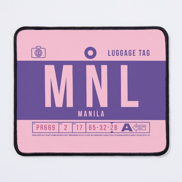 Item preview, Luggage Tag B - MNL Manila Philippines designed and sold by VoodooCircus.