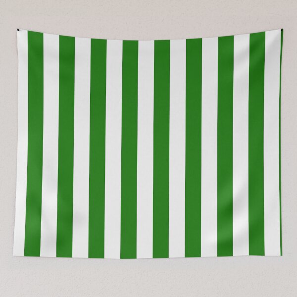 Item preview, Green vertical stripes for bold graphic statement. - WelshDesigns designed and sold by welshdesigns.