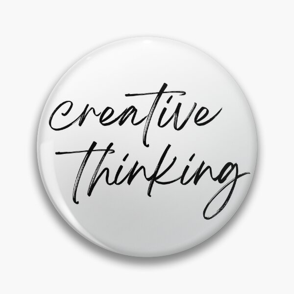 Item preview, Creative Thinking (black) designed and sold by foreverfictionl.