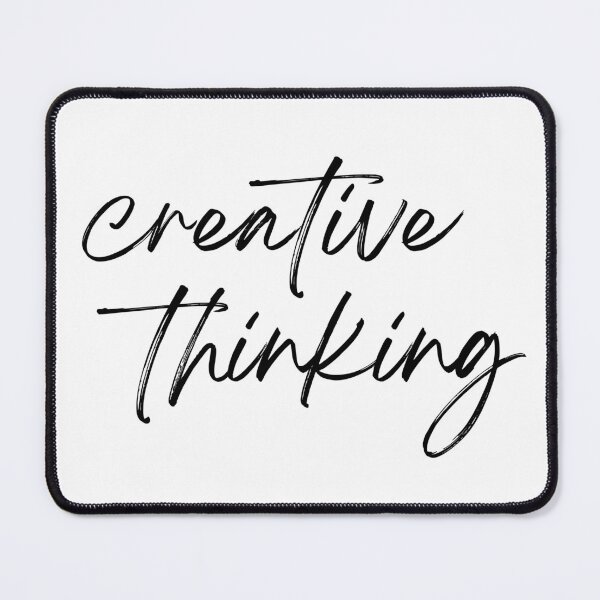 Item preview, Creative Thinking (black) designed and sold by foreverfictionl.
