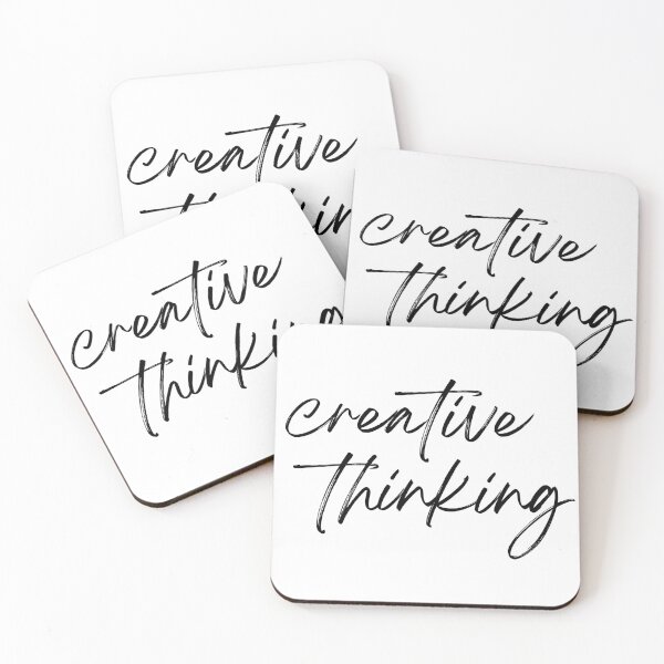 Item preview, Creative Thinking (black) designed and sold by foreverfictionl.
