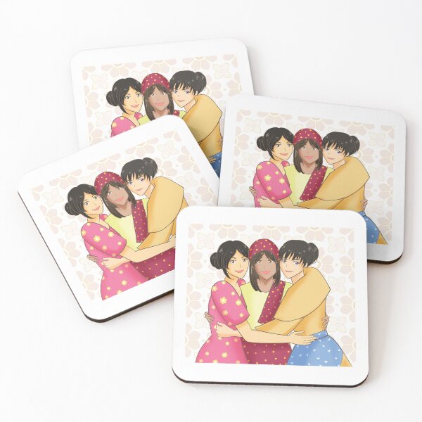 Item preview, Filipiniana Filipina Best Friends Trio Philippines Art designed and sold by kristinedesigns.