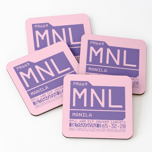 Item preview, Luggage Tag C - MNL Manila Philippines designed and sold by VoodooCircus.