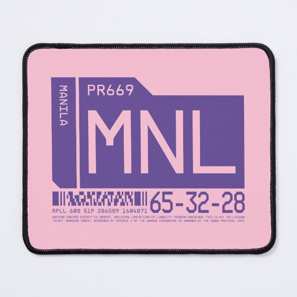 Item preview, Luggage Tag C - MNL Manila Philippines designed and sold by VoodooCircus.
