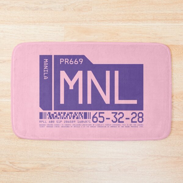 Item preview, Luggage Tag C - MNL Manila Philippines designed and sold by VoodooCircus.