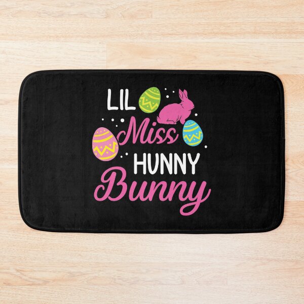 Item preview, Lil Miss Hunny Bunny Cute Easter Egg Hunting designed and sold by haselshirt.