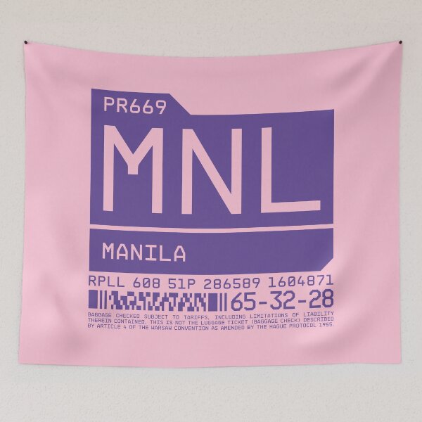 Item preview, Luggage Tag C - MNL Manila Philippines designed and sold by VoodooCircus.
