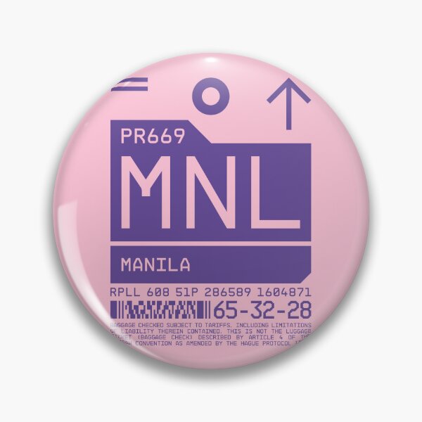 Item preview, Luggage Tag C - MNL Manila Philippines designed and sold by VoodooCircus.