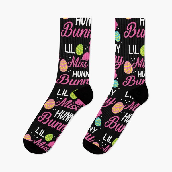 Item preview, Lil Miss Hunny Bunny Cute Easter Egg Hunting designed and sold by haselshirt.