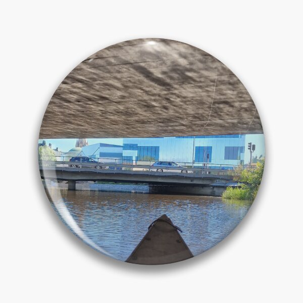 Item preview, Swedish summer on a canoe under a bridge designed and sold by Kristoffersson.