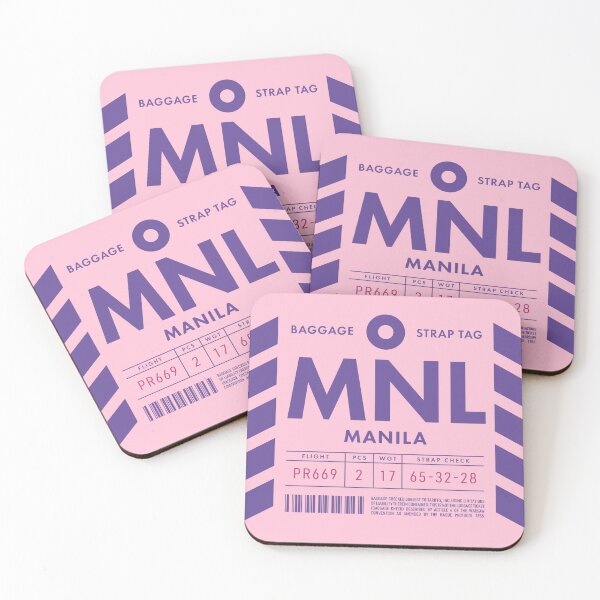 Item preview, Luggage Tag D - MNL Manila Philippines designed and sold by VoodooCircus.