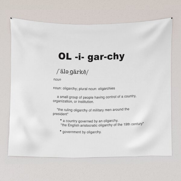 Item preview, Oligarchy -- Definition designed and sold by Peter Gnas.