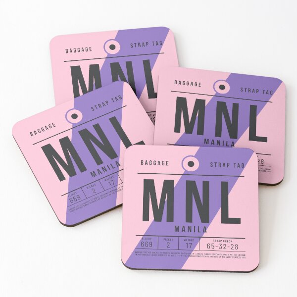 Item preview, Luggage Tag E - MNL Manila Philippines designed and sold by VoodooCircus.