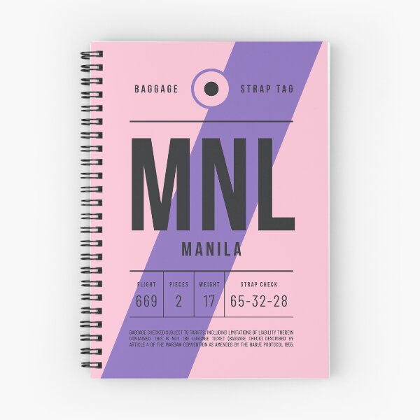 Item preview, Luggage Tag E - MNL Manila Philippines designed and sold by VoodooCircus.