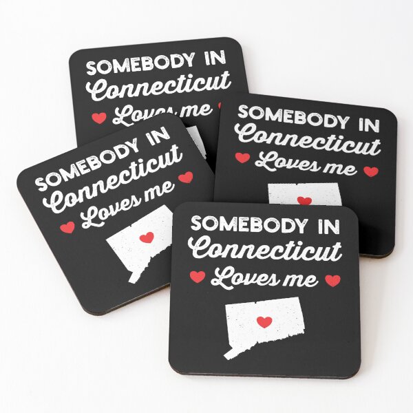Item preview, Somebody In Connecticut Loves Me: Funny Home State Pride Gift - Baby Love Connecticut Map USA designed and sold by Adexyl.