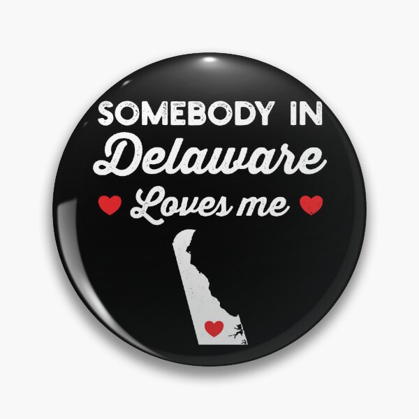 Item preview, Somebody In Delaware Loves Me: Funny Home State Pride Gift - Baby Love Delaware Map USA designed and sold by Adexyl.