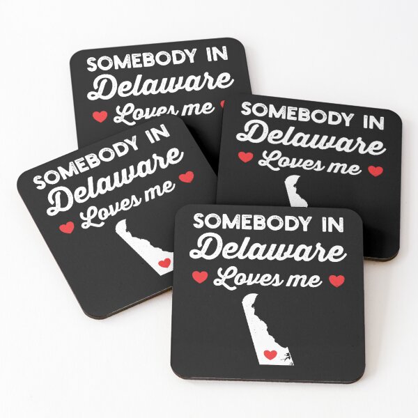 Item preview, Somebody In Delaware Loves Me: Funny Home State Pride Gift - Baby Love Delaware Map USA designed and sold by Adexyl.